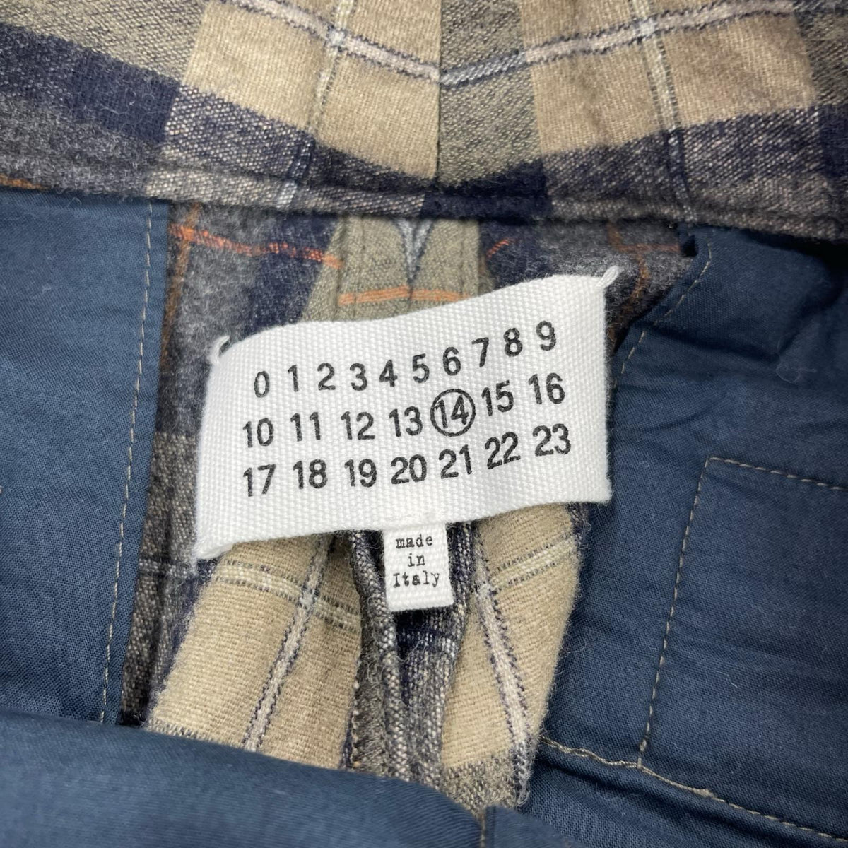 パンツ ウールチェック 44