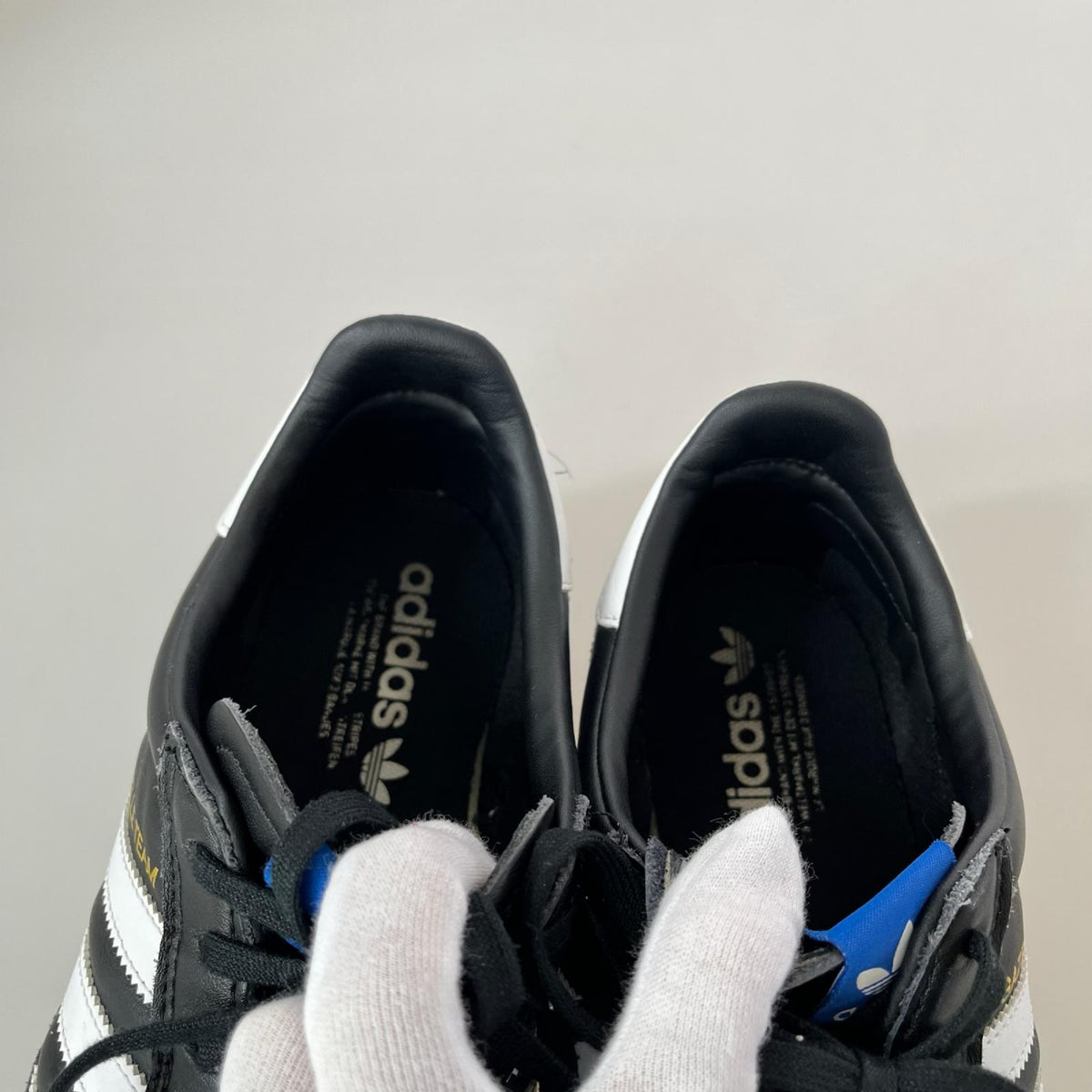 スニーカー II0004 Gazelle Team (28.0) 28cm (US10 UK9 1/2 EU46) ブラック