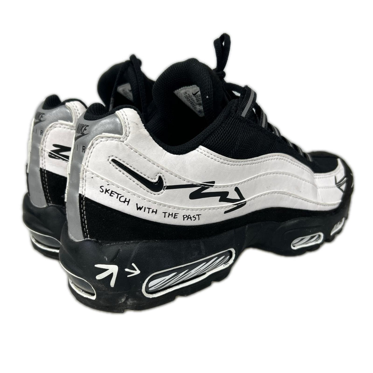 スニーカー AIR MAX 95 SKETCH 黒 (28.5) 28.5cm (US10 1/2 UK10 EU47) ブラック