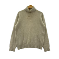 ニット 18AW タートルネックニット ベージュ