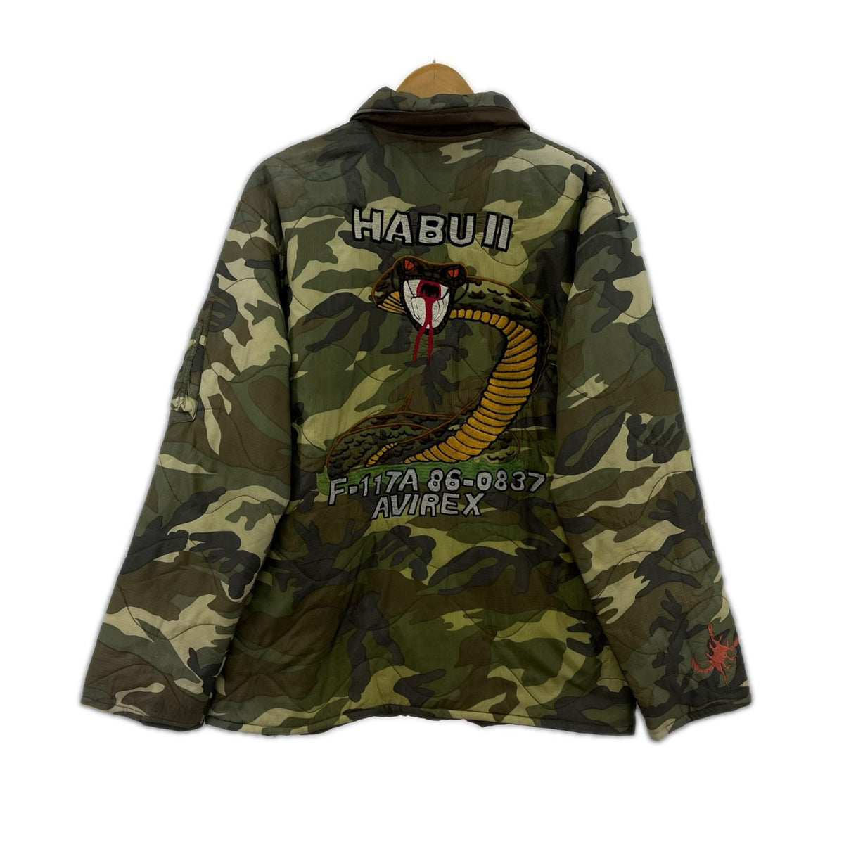 ジャケット HABU ﾍﾞﾄｼﾞｬﾝ ｷﾙﾃｨﾝｸﾞｼﾞｬｹｯﾄ (M) M