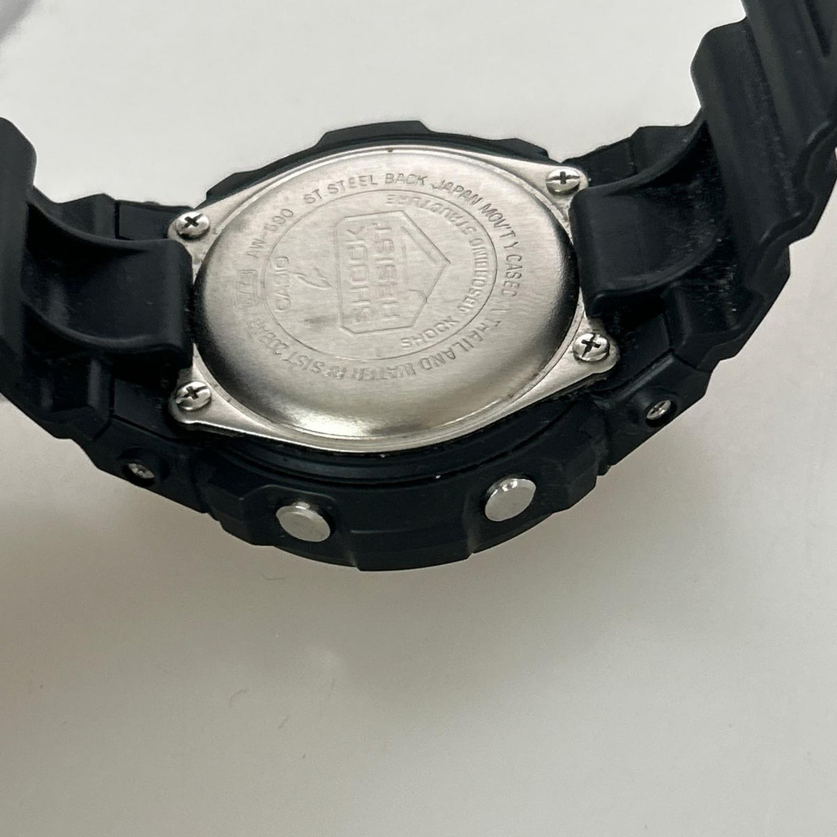 腕時計 G-SHOCK ｱﾅﾃﾞｼﾞ AW-590 ブラック