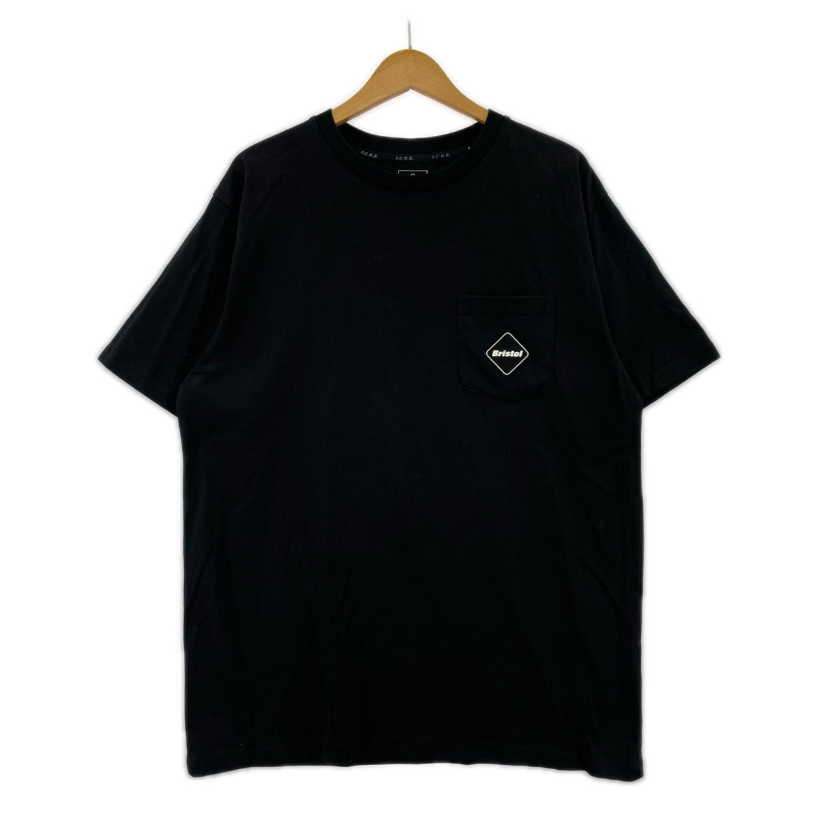 半袖Ｔシャツ F.C.Real Bristol EMBLEM POCKET TEE-XL ブラック