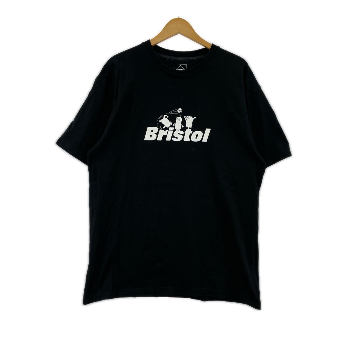 半袖Ｔシャツ FCRB MINIONS SHADOW TEAM TEE FCRB-240155 ブラック