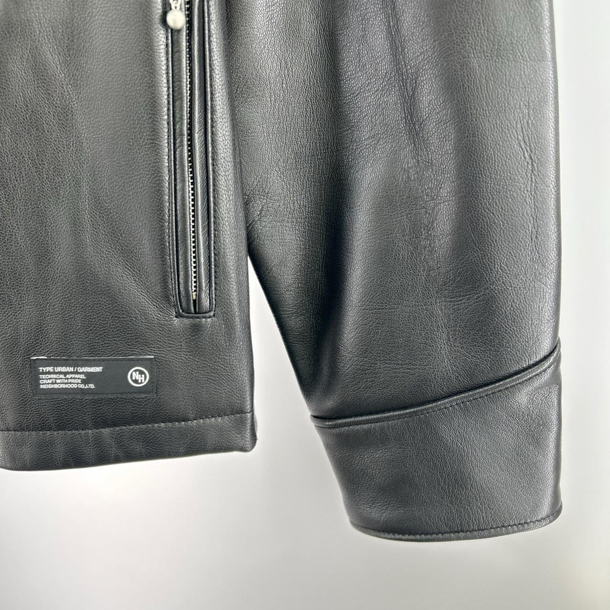 レザージャケット 25SS LEATHER PM JACKET 251SZNH-JKKM01(L) L ブラック