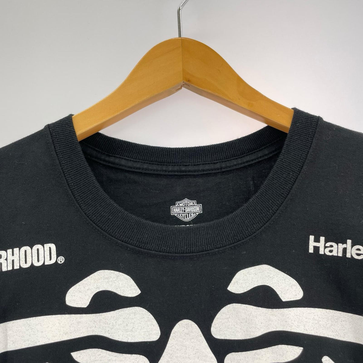 長袖Ｔシャツ H-D.CREWNECK LS 222PC05N-CS01 (L) ブラック L ブラック