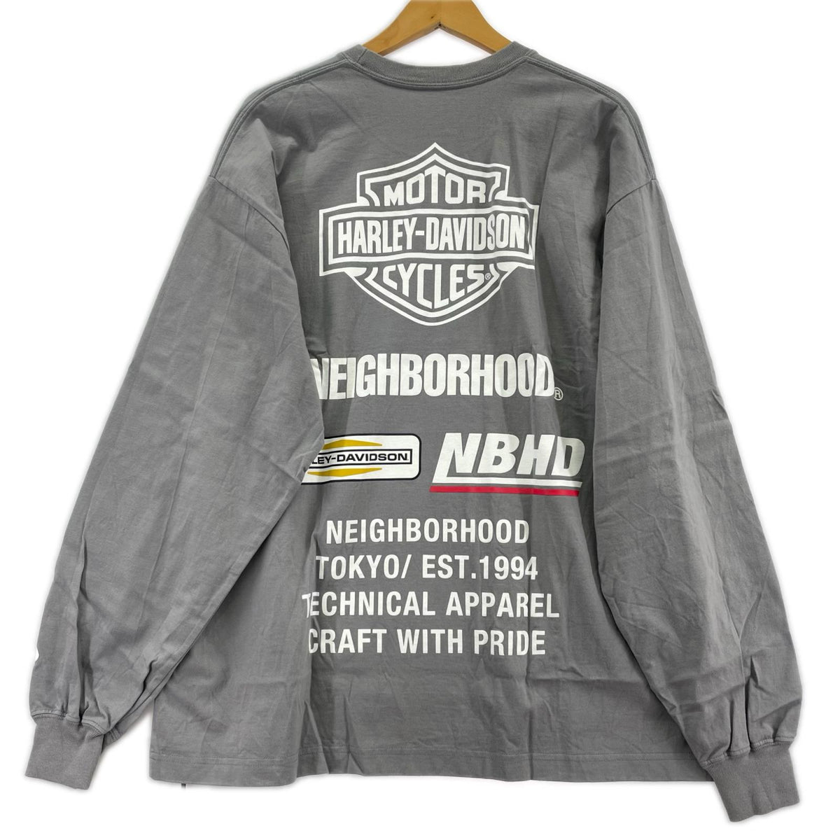 長袖Ｔシャツ H-D.CREWNECK LS 222PC05N-CS01 (L) グレー L グレー