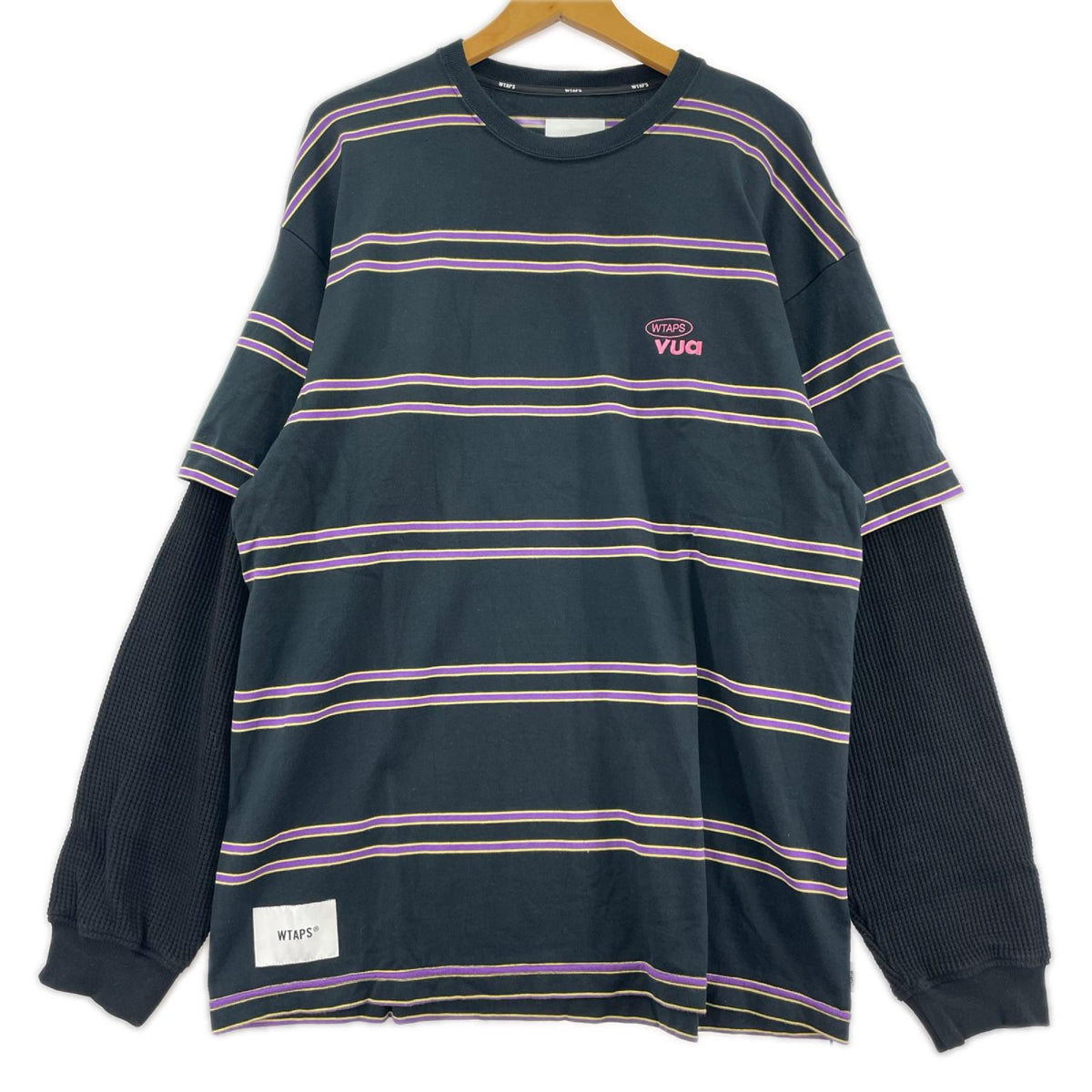 長袖Ｔシャツ SLDR 02 Long Sleeve T-Shirt 252ATDT-CSM20 ブラック
