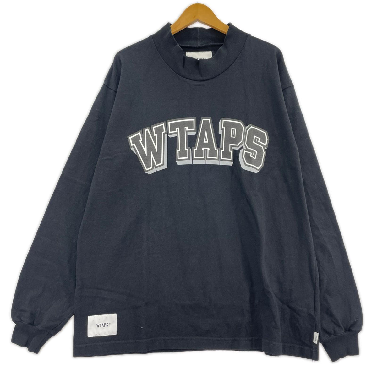 長袖Ｔシャツ DAWN. MOCK NECK LS TEE 201ATDT-CSM34 (2) ブラック