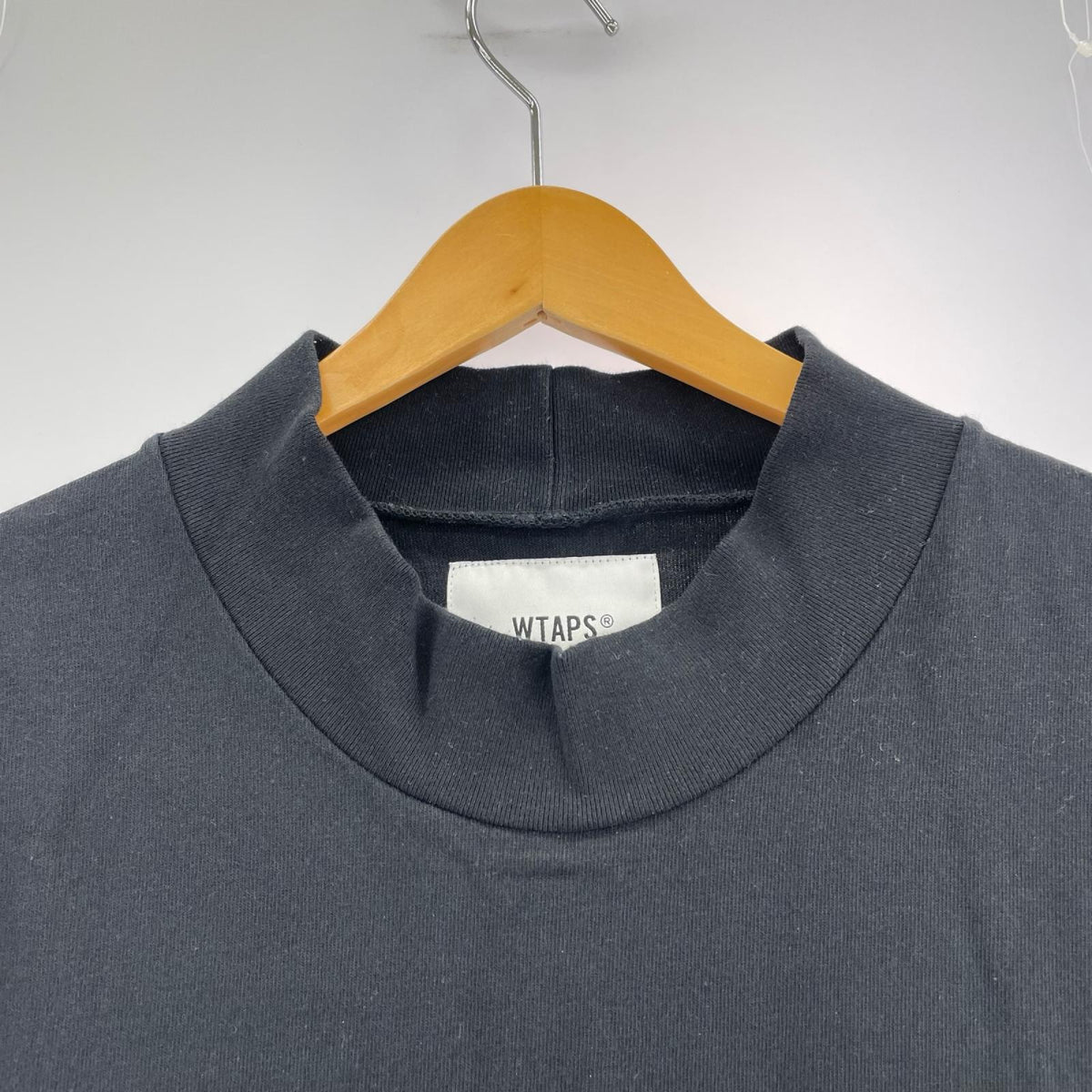 長袖Ｔシャツ DAWN. MOCK NECK LS TEE 201ATDT-CSM34 (2) ブラック