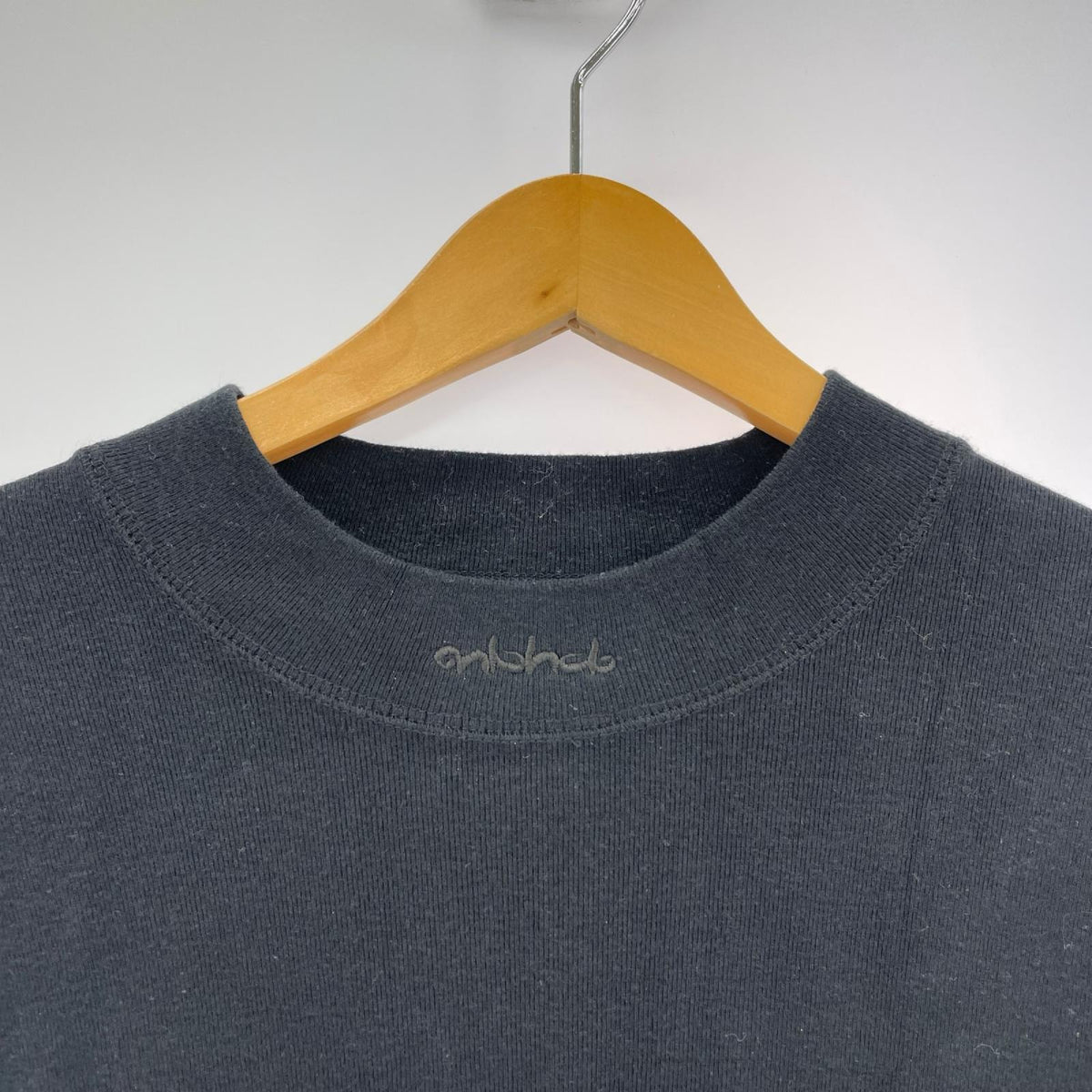 長袖Ｔシャツ RIB/C-MN.LS 201MBNH-CSM04 (M) M ブラック