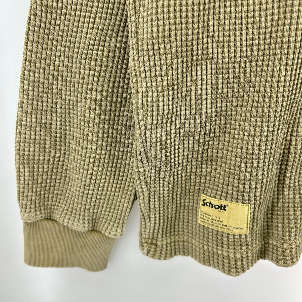 長袖Ｔシャツ ﾍﾝﾘｰﾈｯｸｻｰﾏﾙ ﾍﾞｰｼﾞｭ (XL) ベージュ