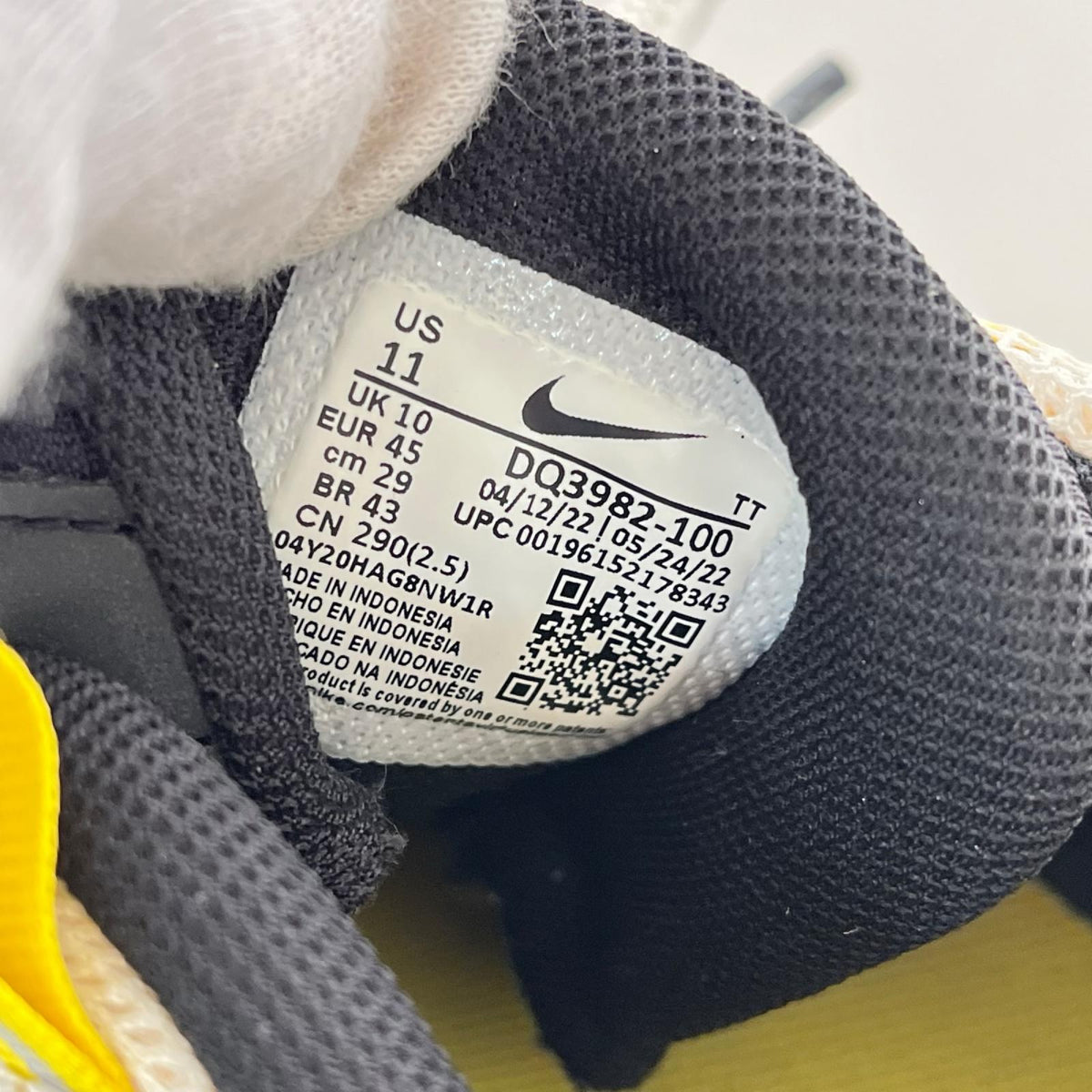 スニーカー DQ3982-100 AIR MAX 95 ESSENTIAL 29cm (US11 UK10 1/2 EU48) ホワイト
