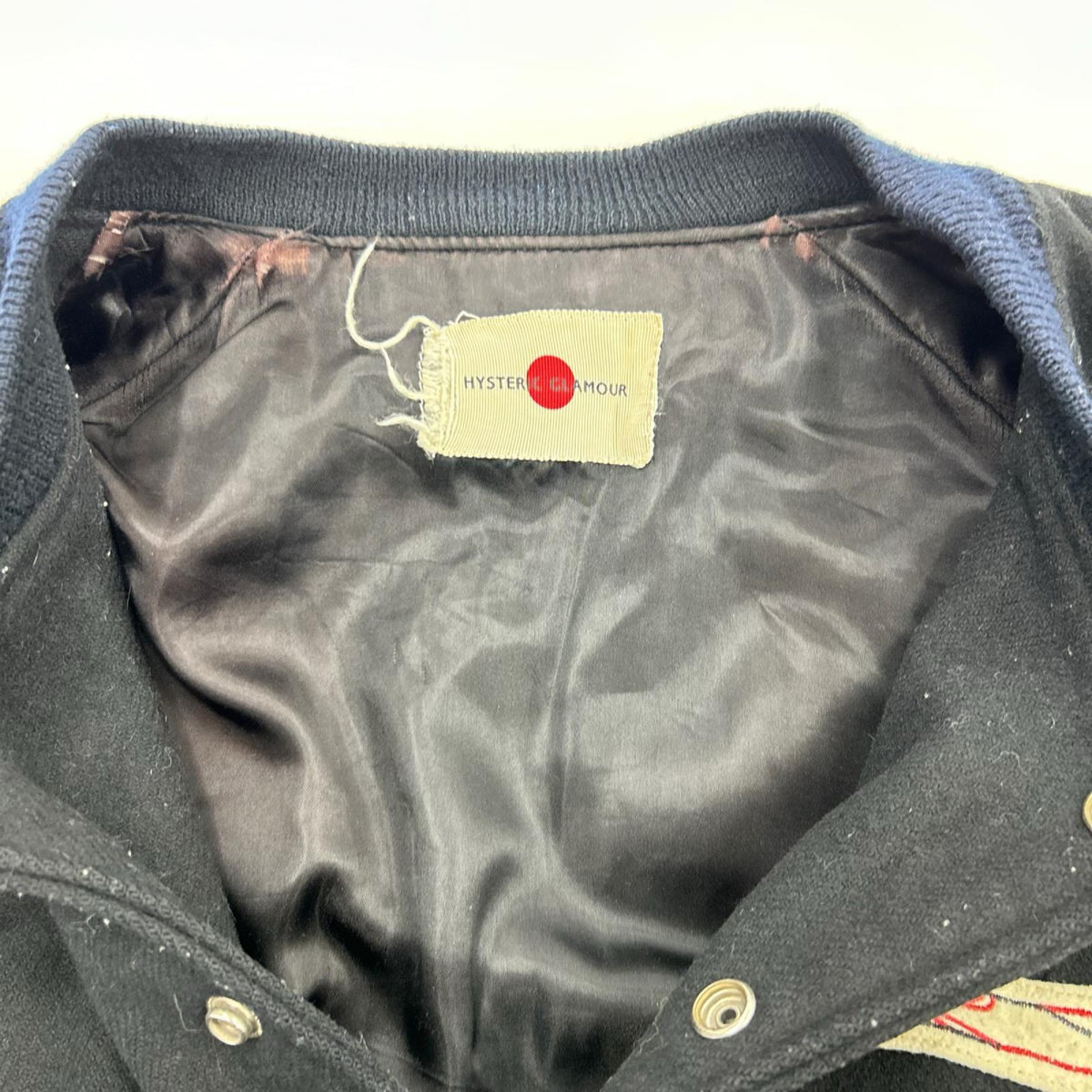 ジャケット 初期 日の丸ﾀｸﾞ ｽﾀｼﾞｬﾝ 黒 F ブラック