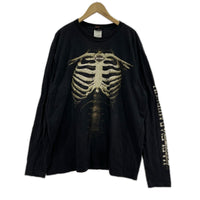 長袖Ｔシャツ L/Stee ｽｹﾙﾄﾝ 2014 2XL ブラック