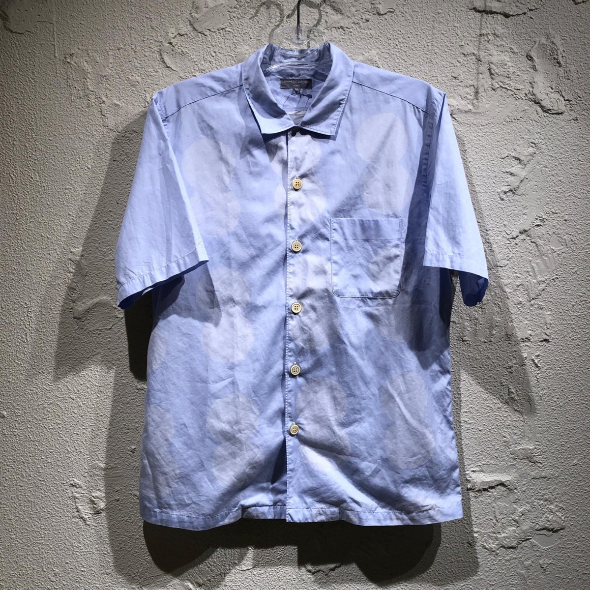 半袖シャツ HOMME 03SS 田中オム ドット半袖シャツ