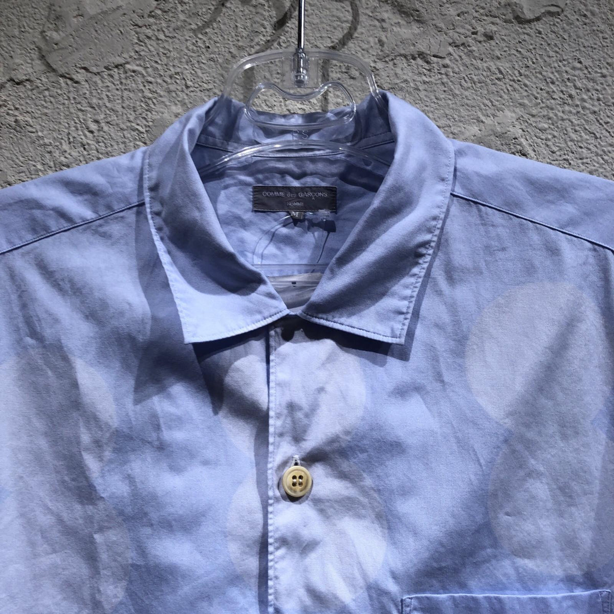 半袖シャツ HOMME 03SS 田中オム ドット半袖シャツ