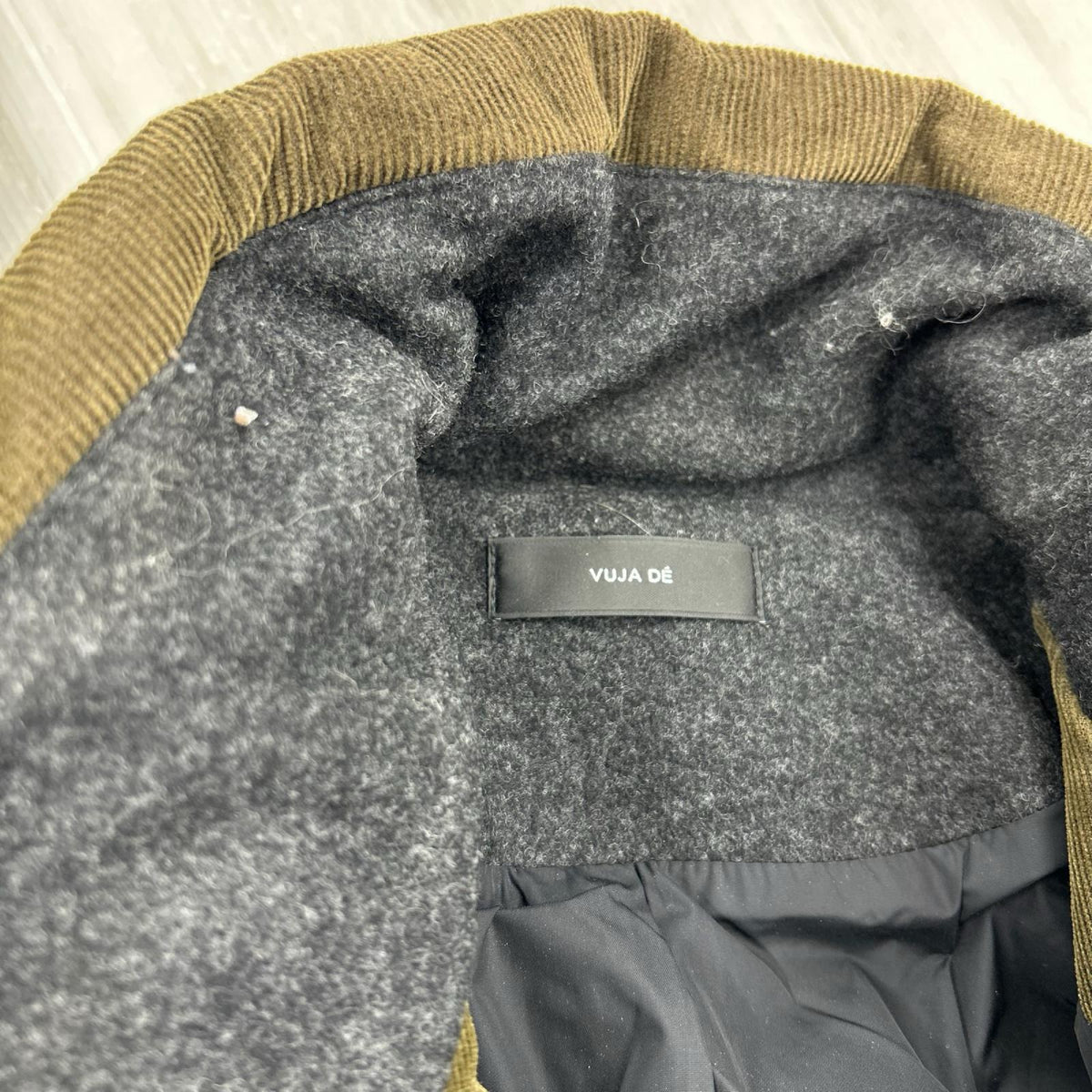 ジャケット VUJA DE quilted corduroy puffer jacket S