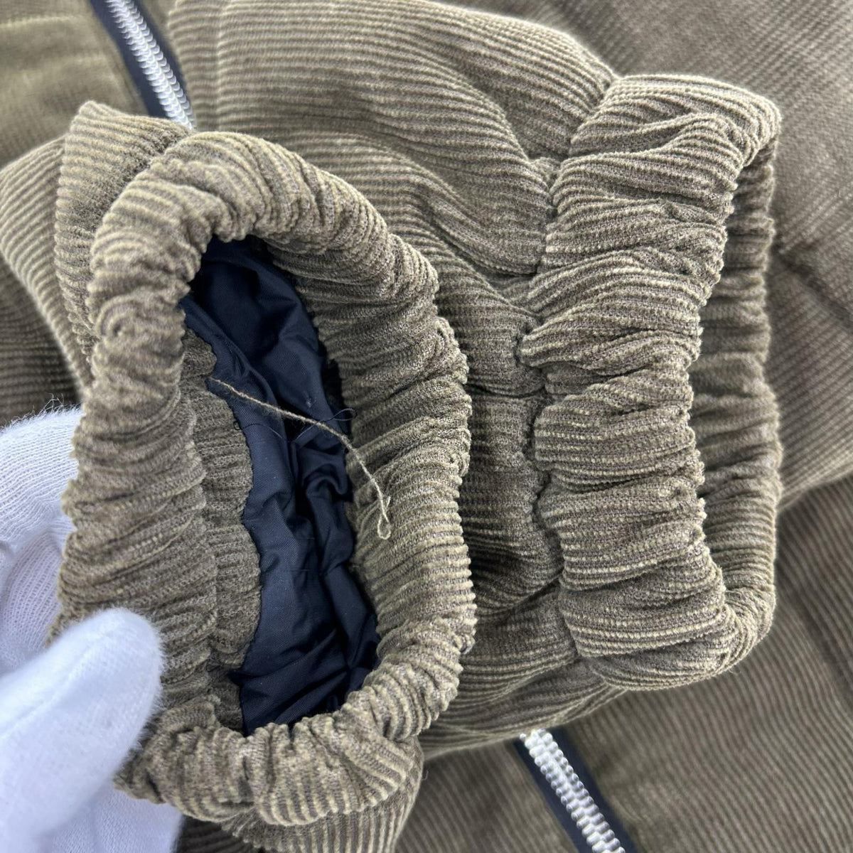 ジャケット VUJA DE quilted corduroy puffer jacket S