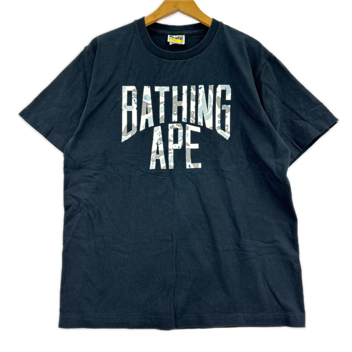 半袖Ｔシャツ ｶﾚｯｼﾞﾛｺﾞ Tee L ブラック