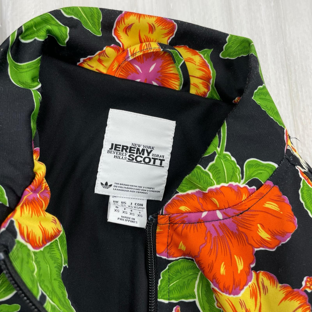 ジャケット JEREMY SCOTT ﾄﾗｯｸｼﾞｬｹｯﾄ（XS) ブラック