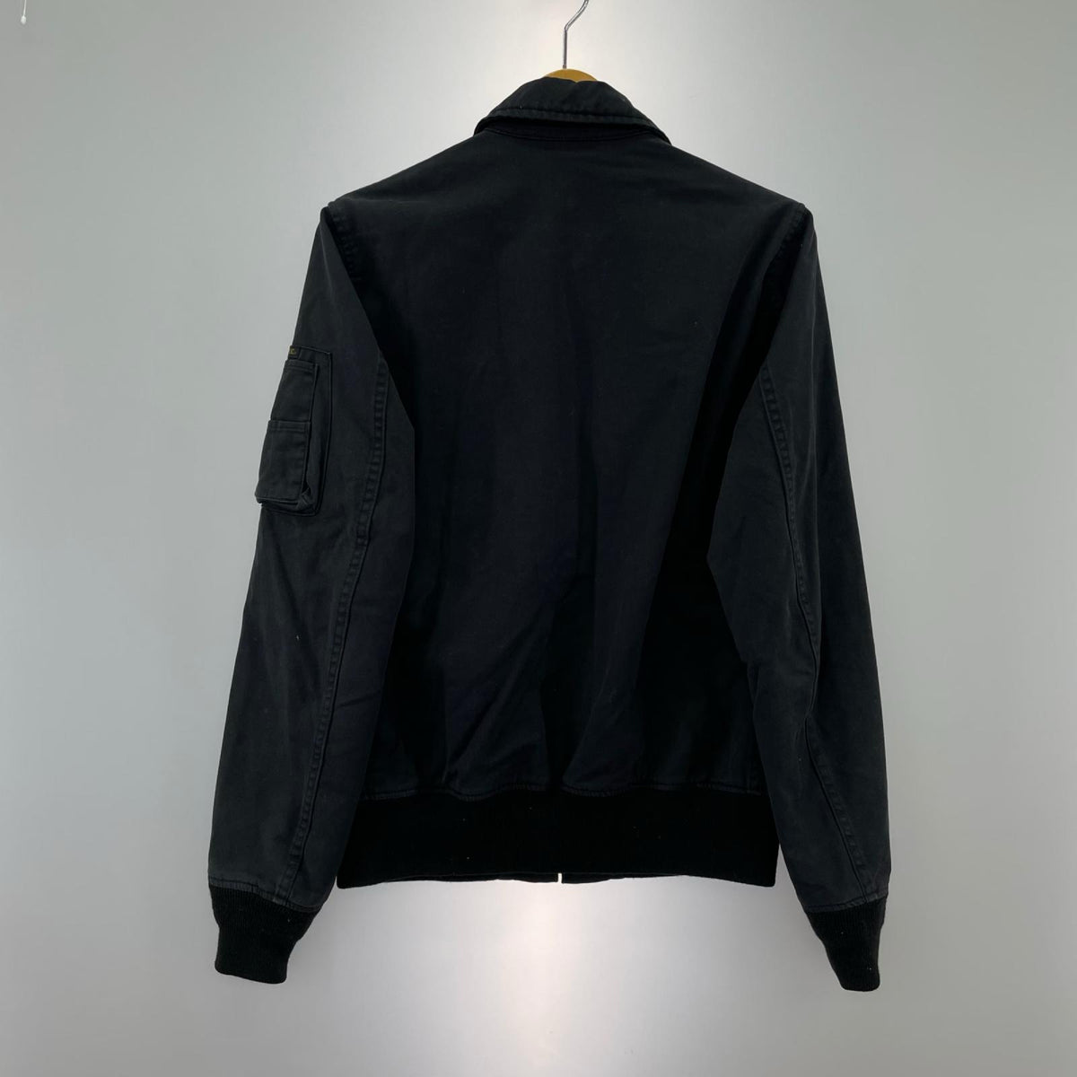 ジャケット ZIPﾊﾞｯｼﾞｼﾞｬｹｯﾄ（S) S ブラック