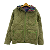 ジャケット Quilted Hooded Reversible Jacket GRN S S