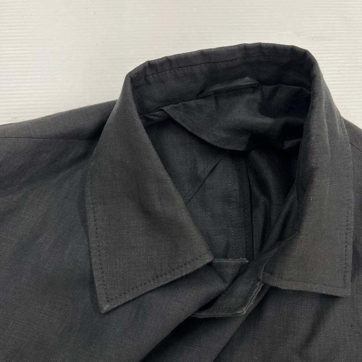 ジャケット CORDINGS/LINEN SAFARI JACKE (38R) ブラック