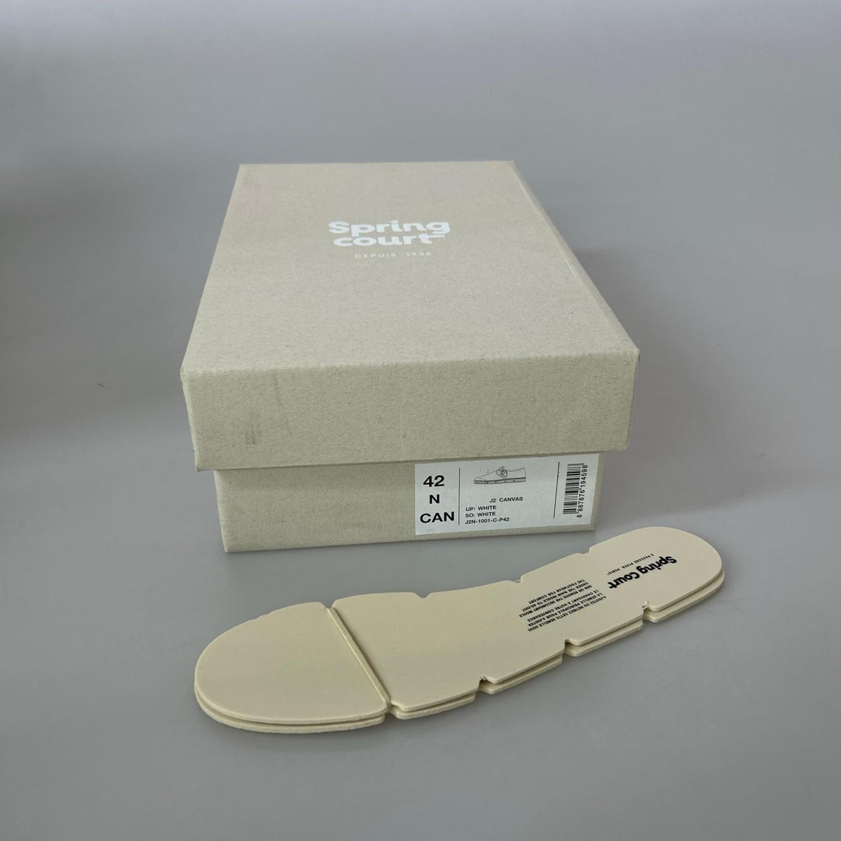 スニーカー J2 CANVAS (42) ホワイト
