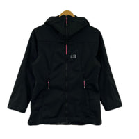 ジャケット ZIP UP 裏ﾌﾘｰｽ ﾊﾟｰｶｰ ﾌﾞﾗｯｸ M ブラック