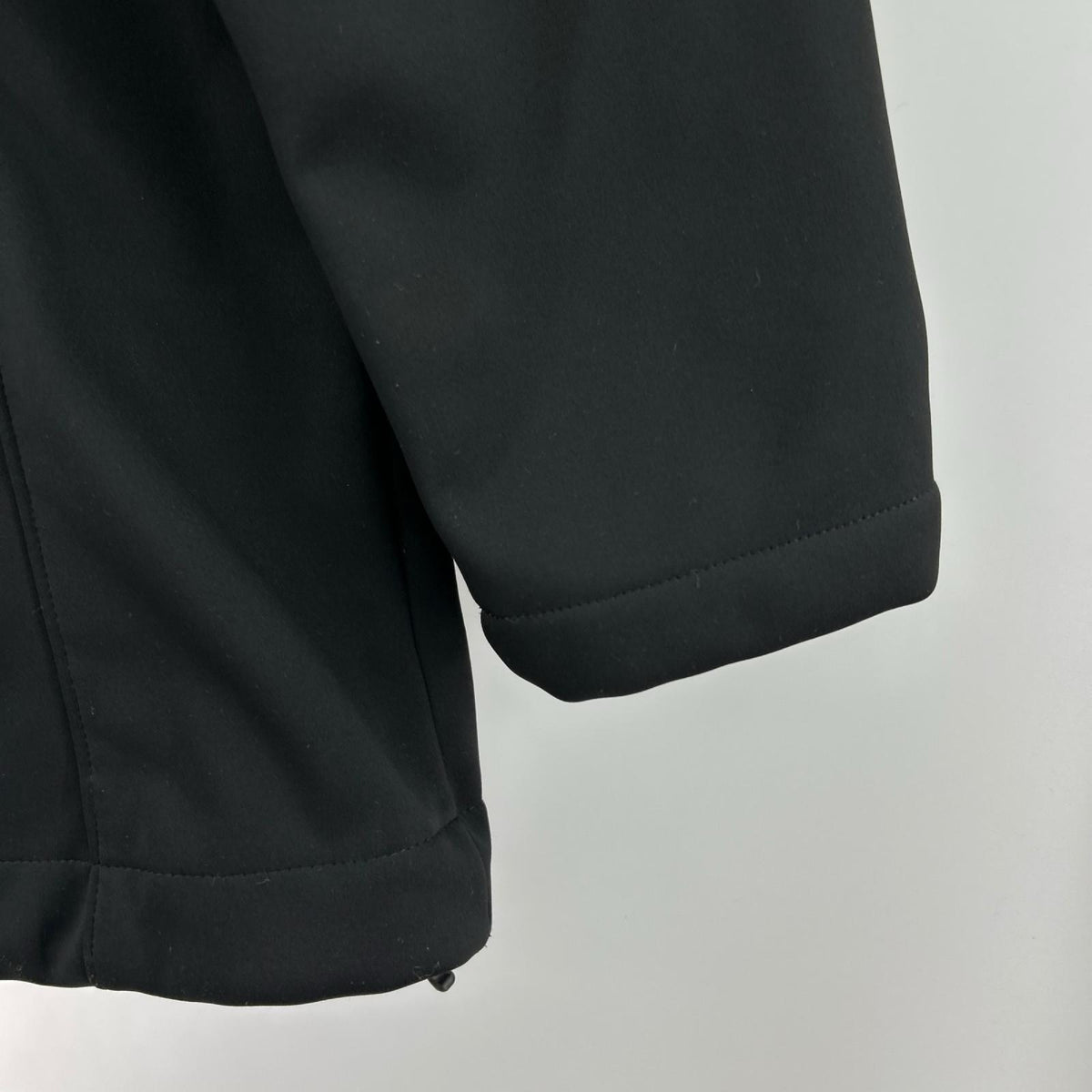 ジャケット ZIP UP 裏ﾌﾘｰｽ ﾊﾟｰｶｰ ﾌﾞﾗｯｸ M ブラック