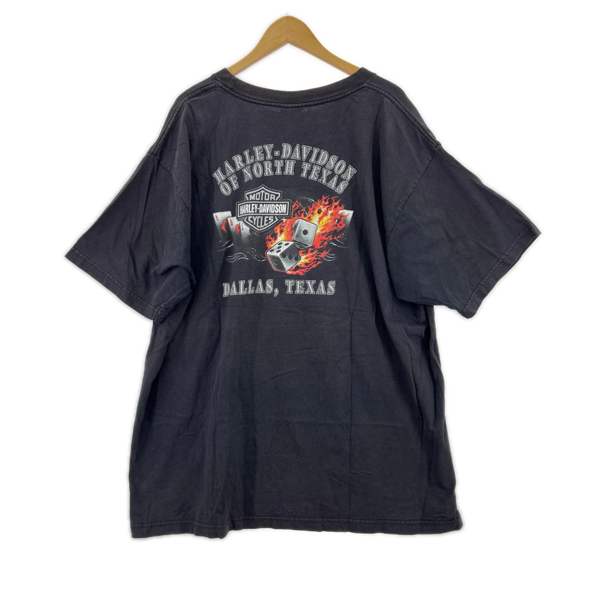 半袖Ｔシャツ 両面ﾌﾟﾘﾝﾄTEE 黒 ブラック