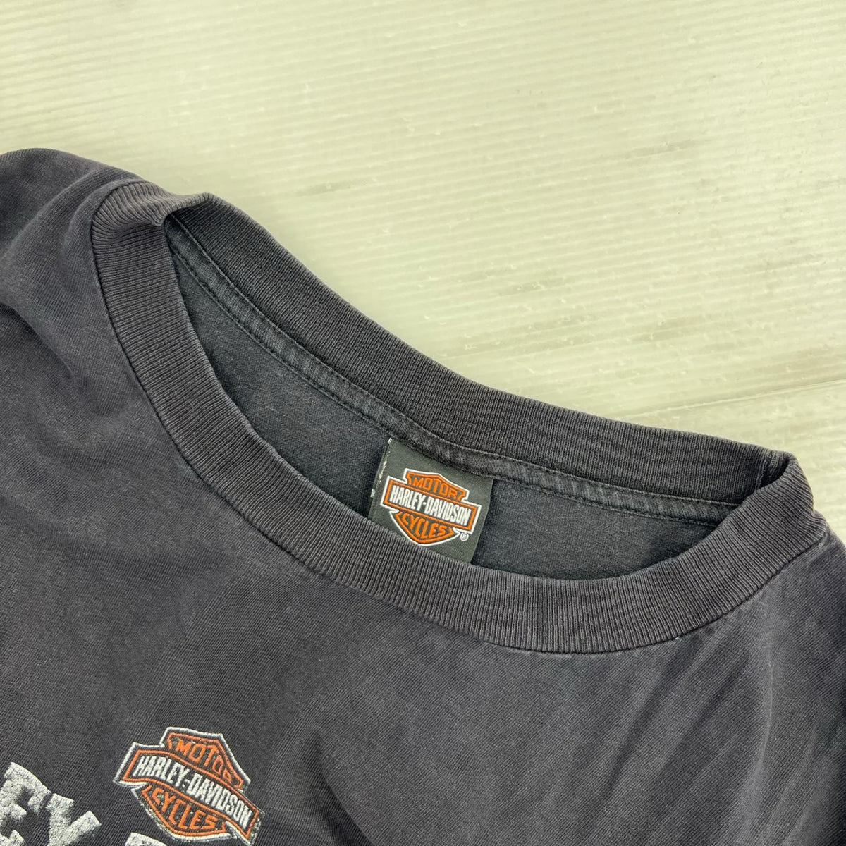 半袖Ｔシャツ 両面ﾌﾟﾘﾝﾄTEE 黒 ブラック
