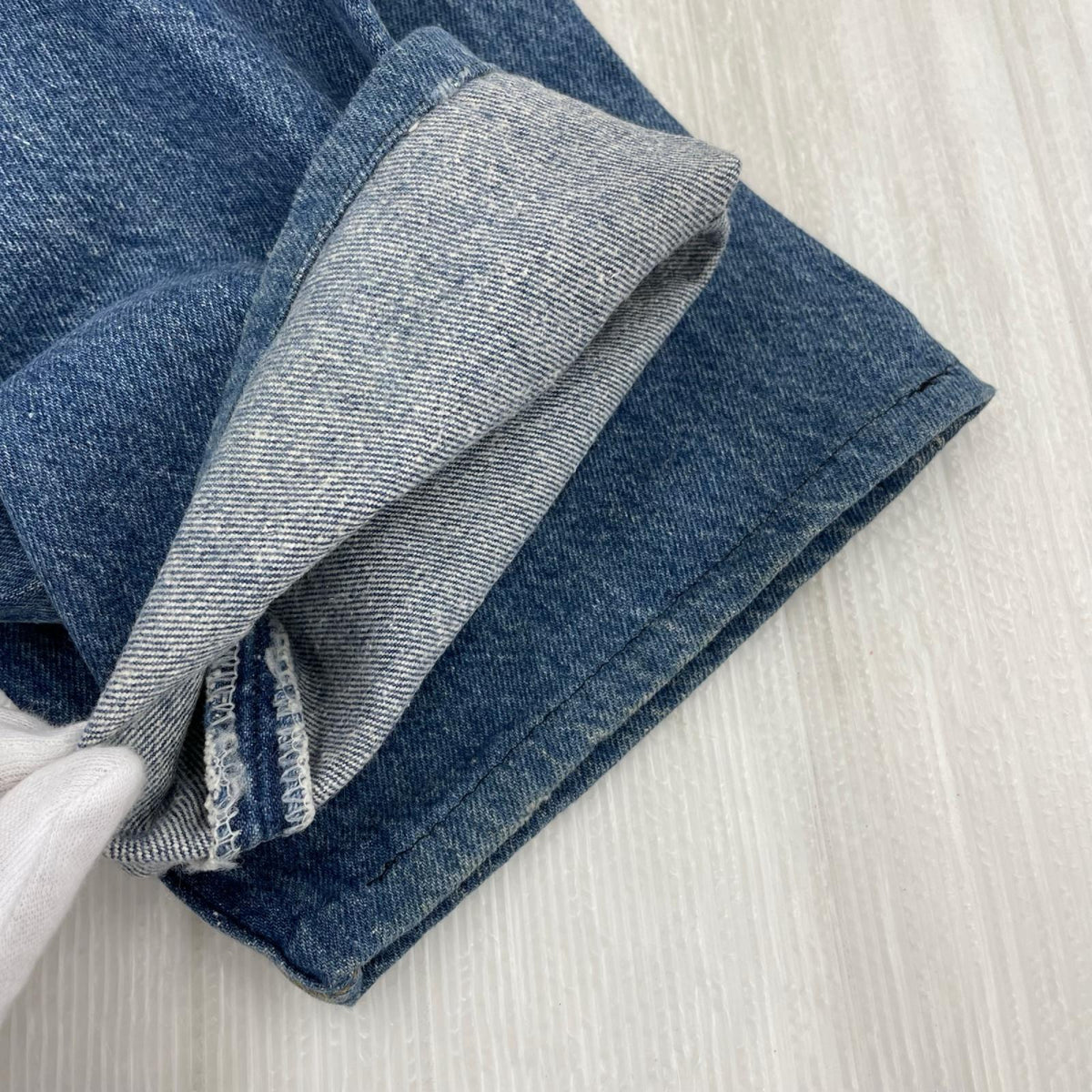 デニムパンツ 80s 501 ボタン裏524 エルパソ工場製 脇割 W30 L36
