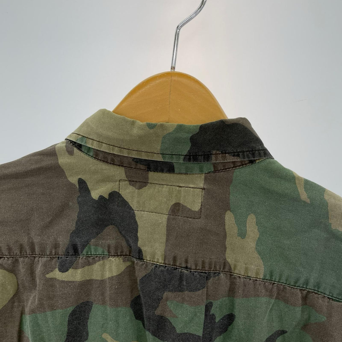 長袖シャツ 90s OLD　STUSSY OUTDOOR 長袖迷彩シャツ-M M