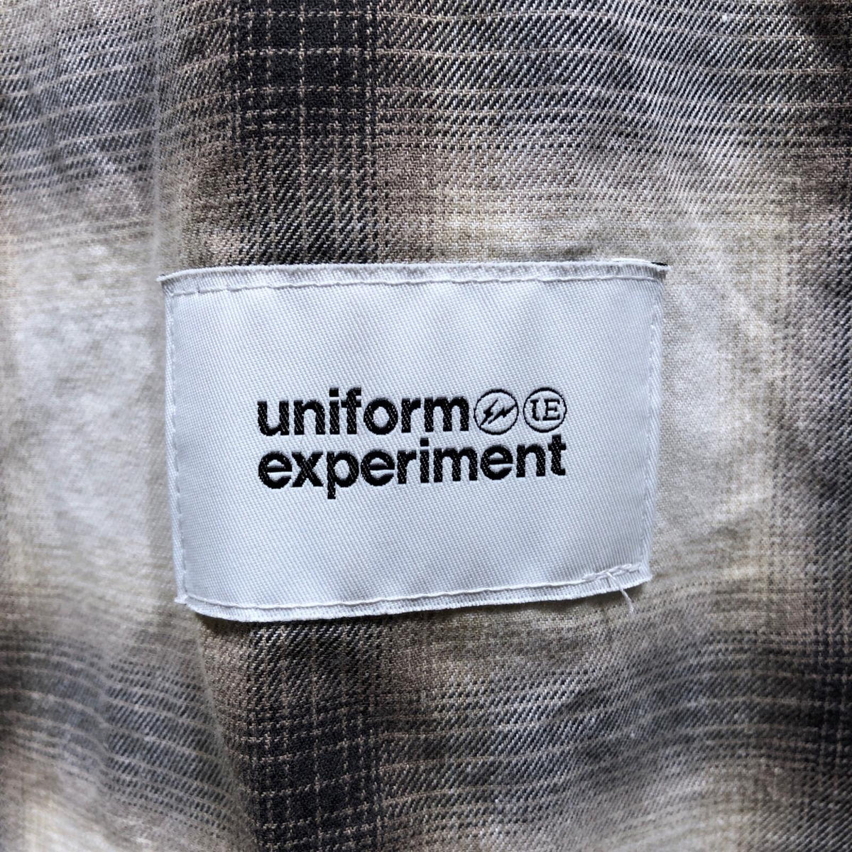 長袖シャツ FADE SHIRT オンブレチェック長袖シャツ