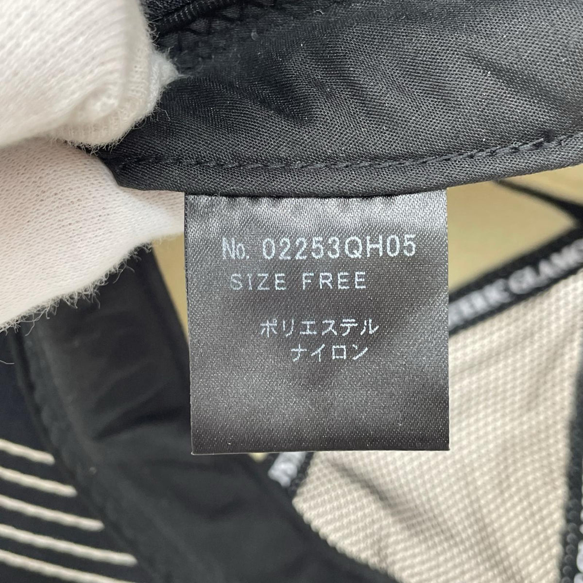 キャップ ﾒｯｼｭｷｬｯﾌﾟ 02253QH05 ブラック