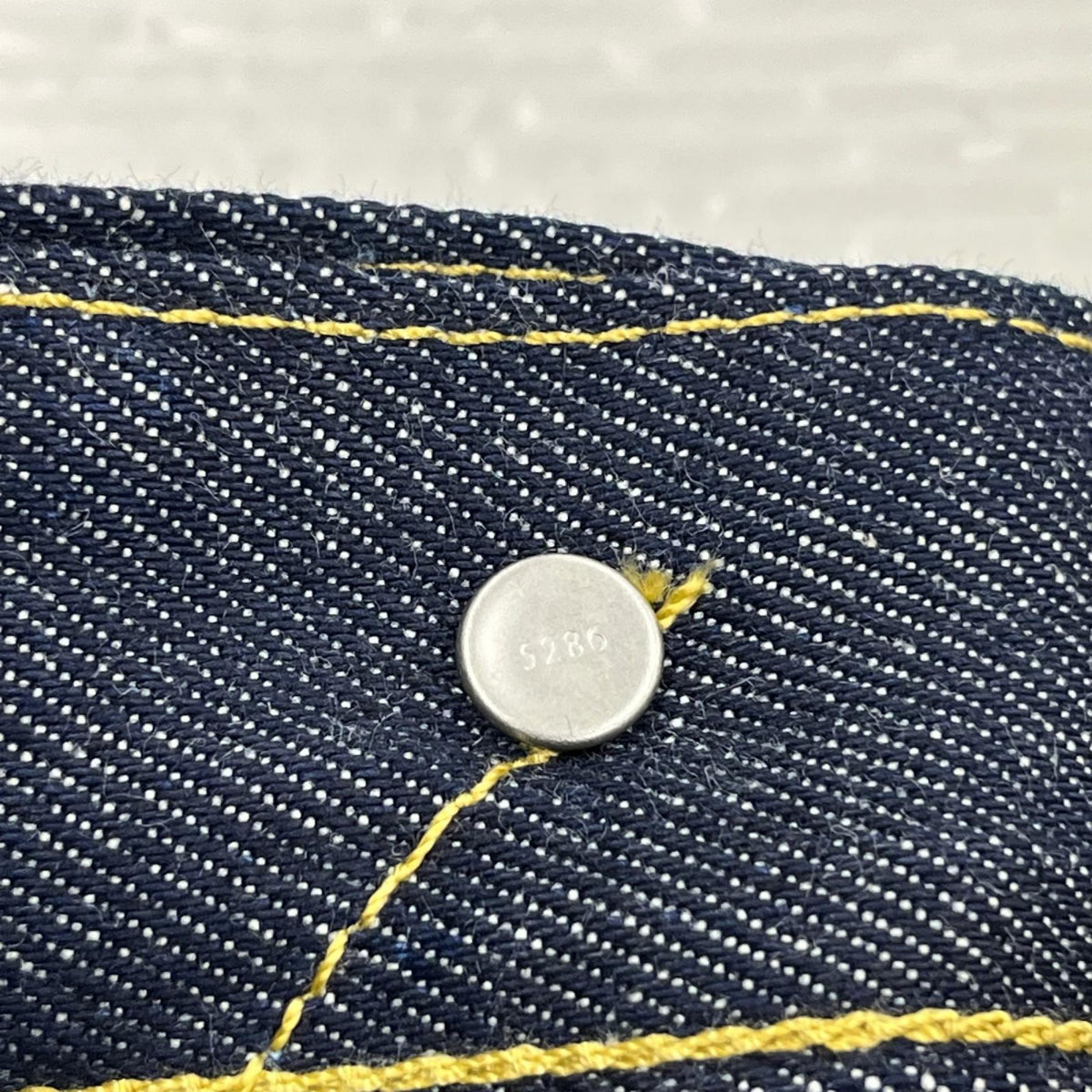 デニムパンツ PREMIUM 501 BIG E 赤耳 38 ネイビー
