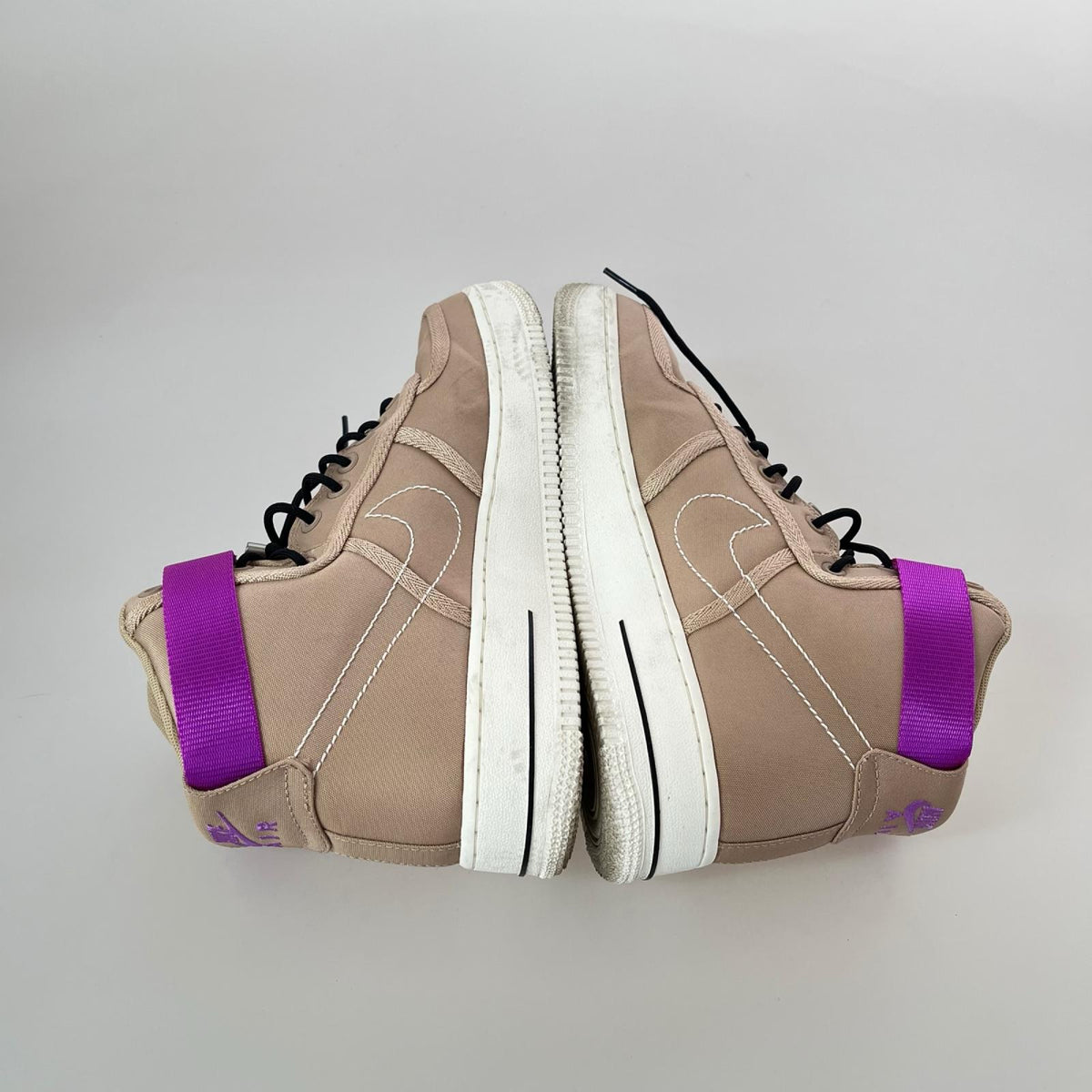 スニーカー AIR FORCE 1 HIGH ﾍﾞｰｼﾞｭ (26.0) 26cm (US8 UK7 1/2 EU42) ベージュ