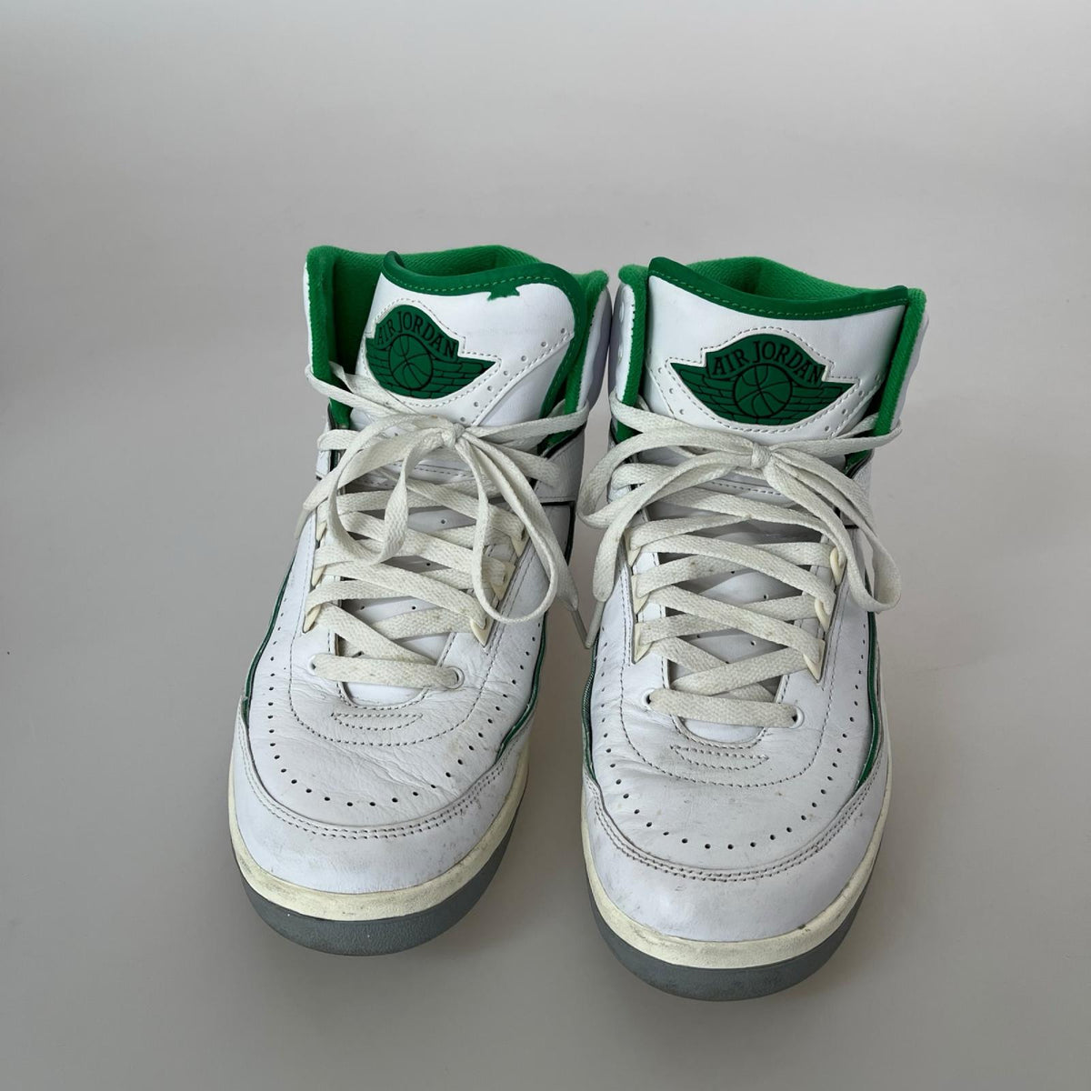 スニーカー Air Jordan 2 Retro Lucky 白緑 (27.0) 27cm (US9 UK8 1/2 EU44)
