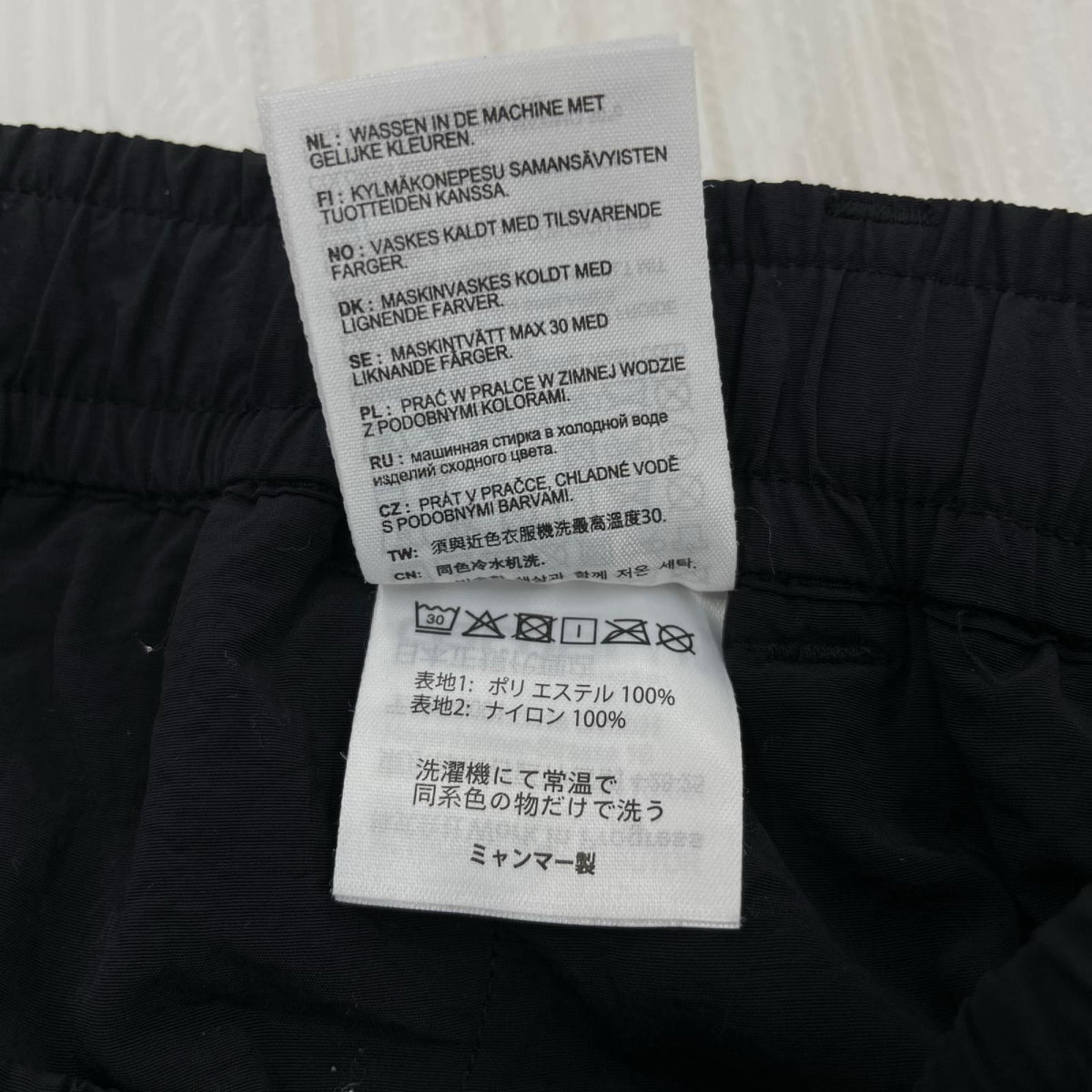 パンツ WIP NORD SWEAT PANT M ブラック