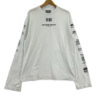 長袖Ｔシャツ S WHT VL12TR300W S ホワイト