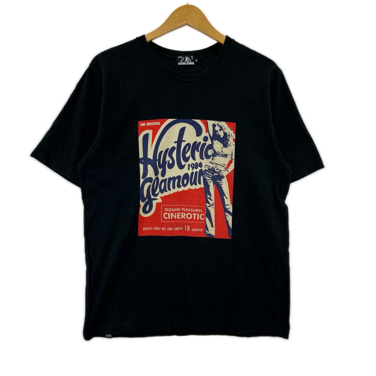 半袖Ｔシャツ ﾌﾞﾗｯｸ / 1984 ｸﾞﾗﾌｨｯｸﾌﾟﾘﾝﾄ / M M ブラック