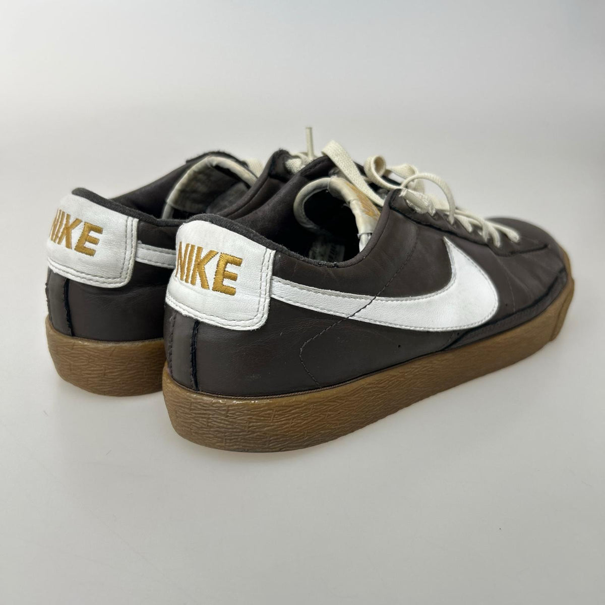 スニーカー 09年製 OLD NIKE/BLAZER LOW 28.0cm 28cm (US10 UK9 1/2 EU46) ブラウン