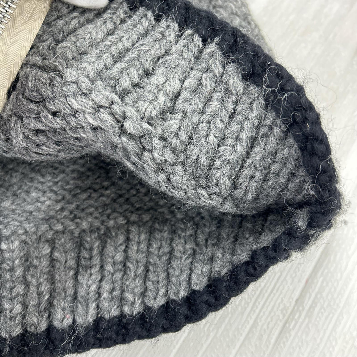 長袖シャツ ｶｳﾁﾝﾍﾞｽﾄ GRY グレー