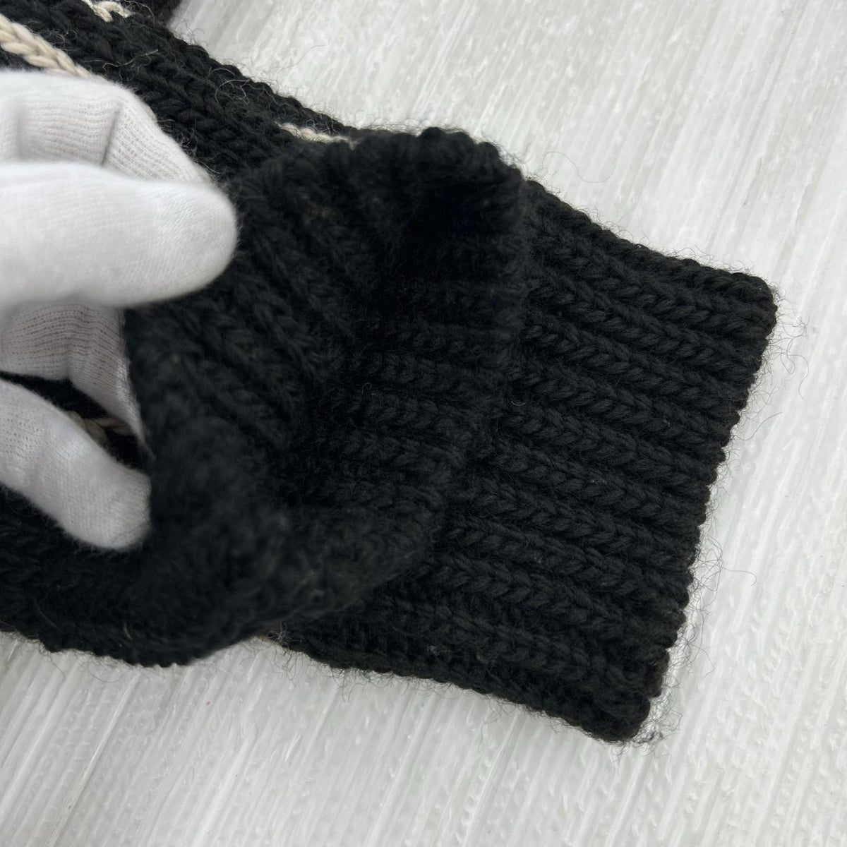 ニット BLK L L ブラック