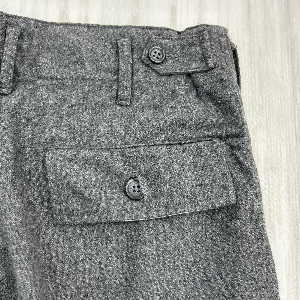 パンツ ｳｰﾙ ｶｰｺﾞ GRY 30 30 グレー