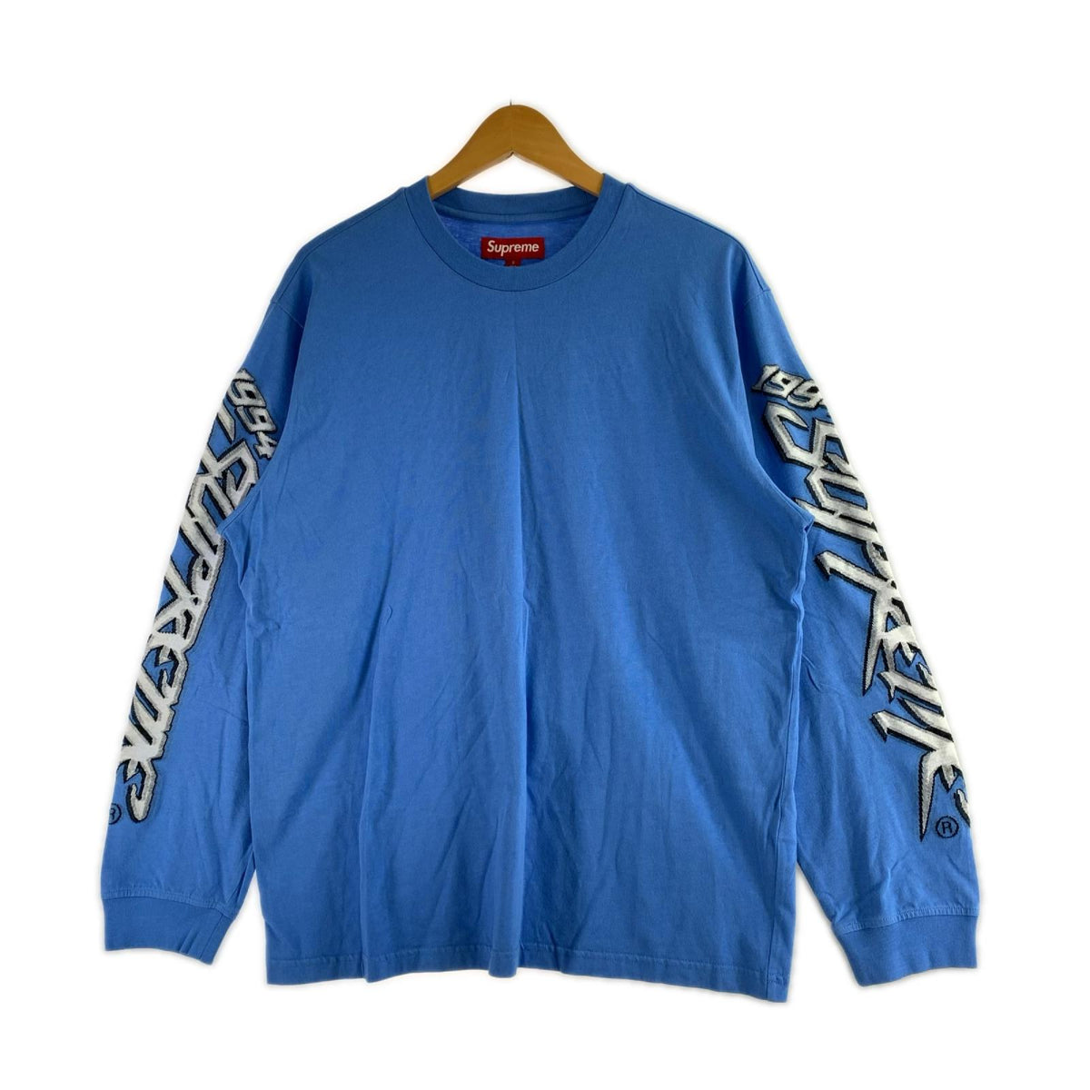 長袖Ｔシャツ 23FW Racing Intarsia L/S Top Blue (S) S