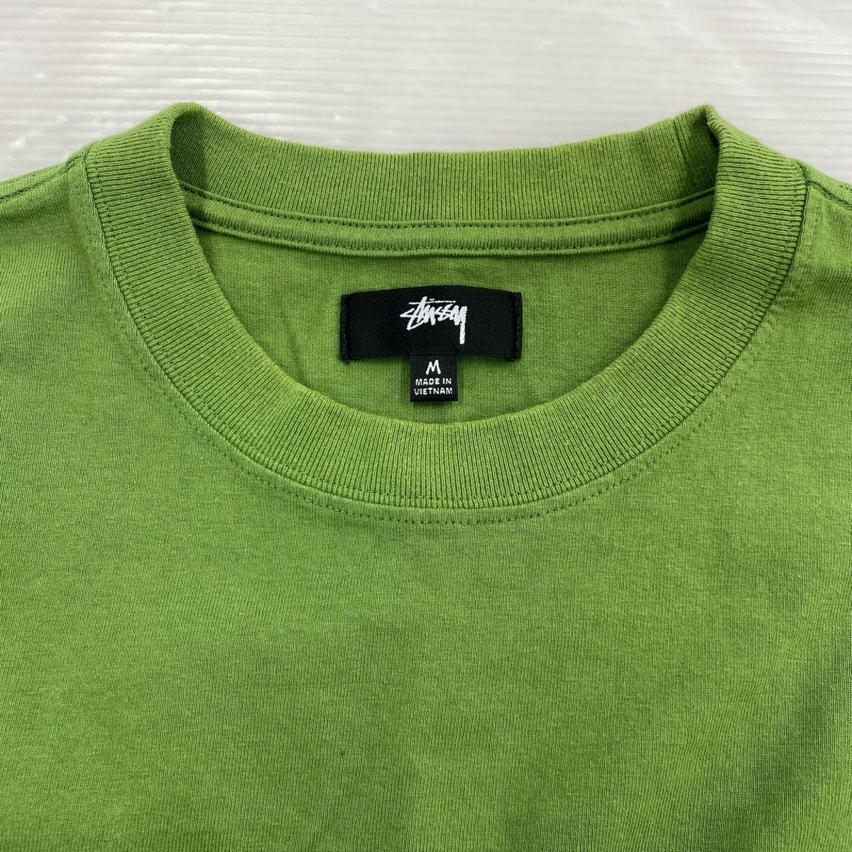 長袖Ｔシャツ 21SS Stock Logo L/S TEE Green (M) M グリーン