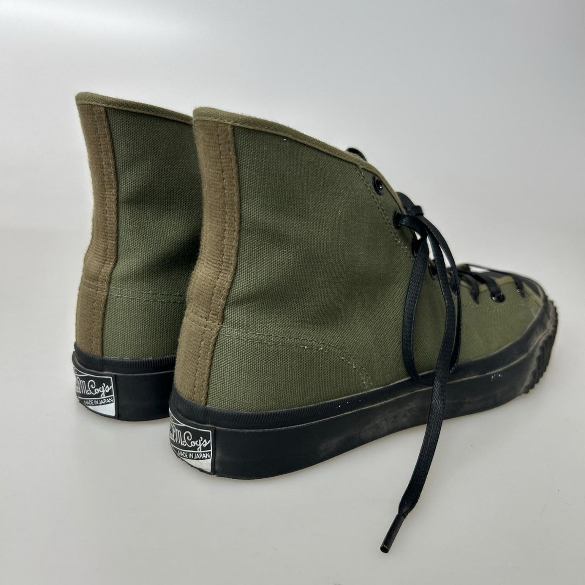 スニーカー REAL McCOY’S MILITARY CANVAS TRANING SHOES